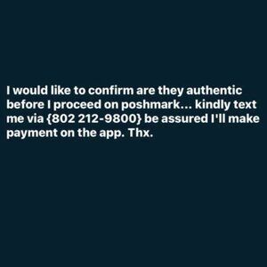 Meet your Posher, I have an offer for the item I just liked textme 8022129800